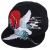2020 Chinese Style Trendy Adjustable Crane Embroidered Baseball Cap Hip-Hop Street Dance Cap Flat-Brimmed Cap Men and Women Fashion Hat