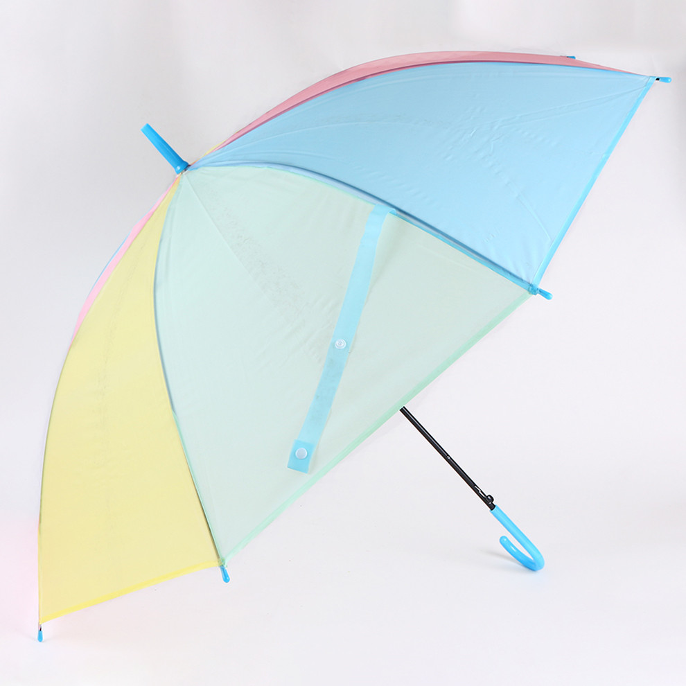 儿童小学生可爱安全长柄晴雨两用直柄幼儿园遮阳伞男女雨伞