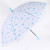 Umbrella Ins Fresh Student Rain Or Shine Dual-Use Umbrella Sun Protection UV Protection Sun Umbrella Men and Women Double Umbrella with Straight Shank