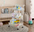 Kitchen Storage Rack Floor Multi-Tier Movable Bedroom Living Room Home Baby Products Folding Cart Storage Rack