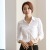 Spring and Autumn Clothing New Suit Women's Base Shirt White Shirt Korean Style Professional Long Sleeve Chiffon Shirt Female Work Clothes