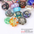 Korean Pendant Beads Fashionable Temperamental All-Match Mysterious Lucky Colored Glaze Circle Necklace Bracelet Big-Hole Bulk Beads Beaded