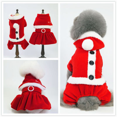 Pet Supplies Clothes Dog Clothes Pet Clothing Autumn and Winter Christmas