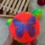 Flash Soft Rubber Butterfly Elastic Ball Luminous Sound Squeeze and Sound Massage Ball with Rope Whistle Luminous Toy Manufacturer