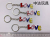 Valentine's Day Keychain Holiday Pendant Couple Amazon Hot Sale Ornament