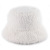 Lamb Wool Bucket Hat Winter Warm Bucket Hat Thickened Small Brim Flat-Top Cap Face-Looking Small Sun Hat Factory Wholesale