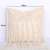 Hand-Woven Tassel Pillow Sofa Cushion Cover Bedside Decorations Furnishings Coarse Cotton Cotton String Bohemian