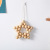 Nordic Minimalist Wooden Beads Beaded Five-Pointed Star Children's Room Decorative Wall Hangings Baby Room Baby Room Wall Decorations