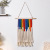 Cross-Border Direct Supply Christmas Home Decorative Tapestry Ins Nordic Creative Hand Weaving Crafts Rainbow Wall Hanging