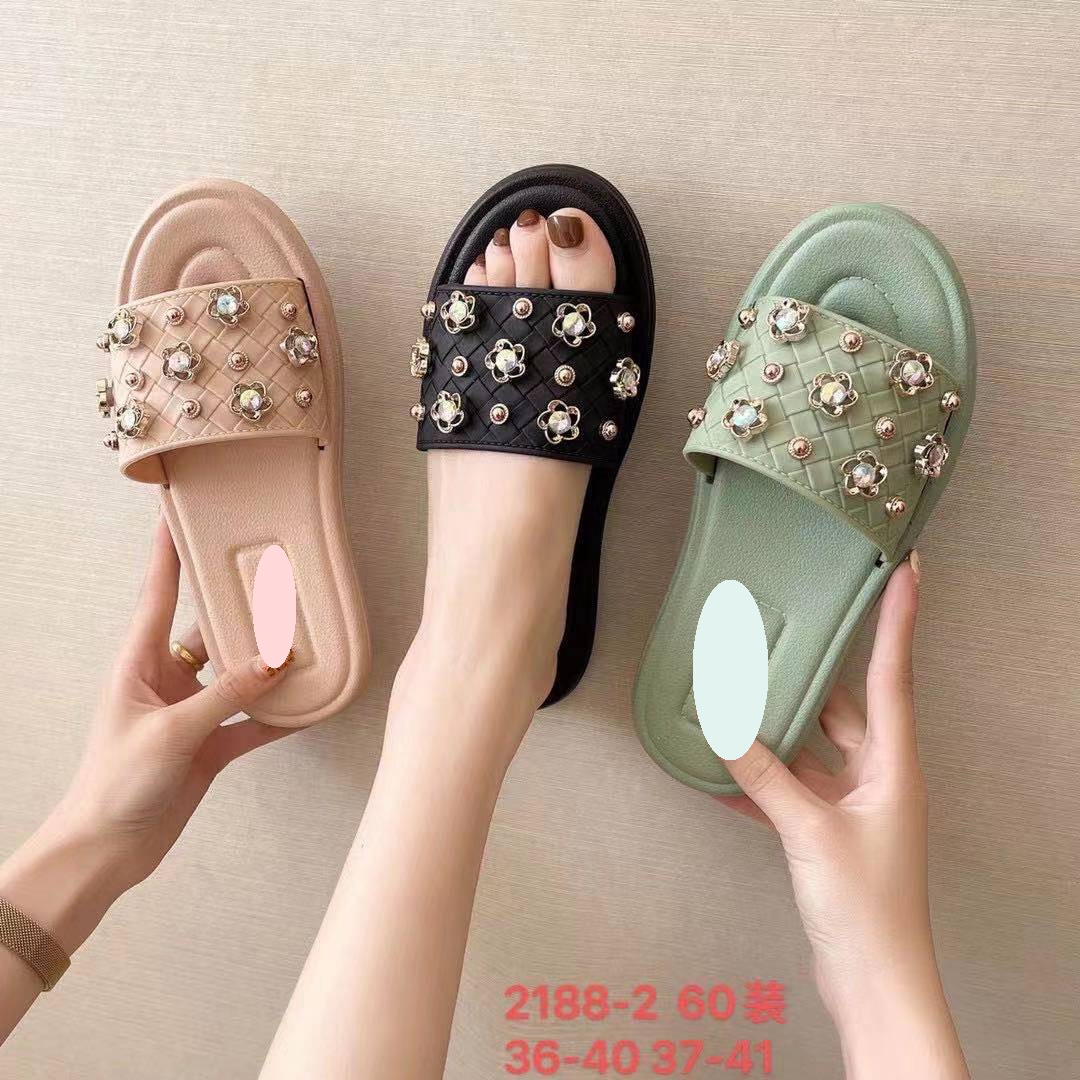 现货供应夏季女士潮品一字拖韩版舒适百搭凉拖