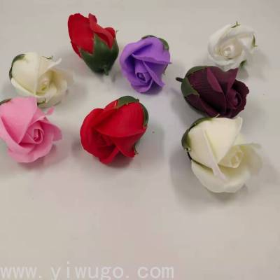Factory Direct Sales Creative Hot Selling 2-Layer Soap Rose Color Matching DIY Bouquet Flower Wrapping Material