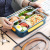 304 Stainless Steel Lunch Box Student Adult Compartment Large Capacity Lunch Box Office Worker Rectangular Bento Box