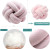 Nordic Ins Internet Hot New Knotted Ball Pillow Cushion Circle and Creative Woven Sofa Ornament Pillow Customizable