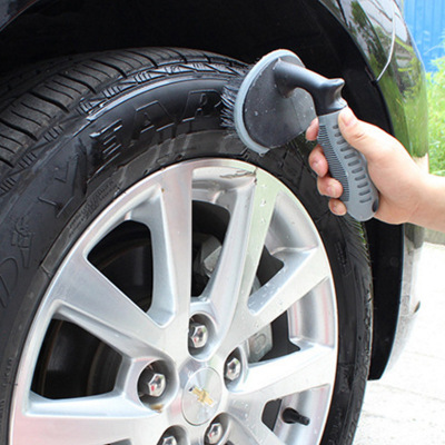 Car Accessories Car Wash Hub Brush Tire Brush T-Type Tire Cleaning Brush Car Tools Car Washing Tools