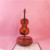 Retro Music Box Classical Musical Instrument Eight-Tone Turn Cross-Border New Arrival Violin Guitar Pipa Rotating Music Box