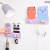 Nordic Ins Style Assembled Wood-Plastic Plate Cartoon Coat Hanging Home Office Door Bedroom Coat Rack Wall Hanging