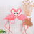 Factory Direct Sales Nordic Ins Flamingo Shape Fresh Artistic Desktop So Easy So Beauty Decoration Home Decoration