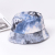 New Internet Celebrity Tie-Dye Bucket Hat Women's New Fashion All-Match Color Bucket Hat Youth Leisure Travel Flat-Top Cap Fashion