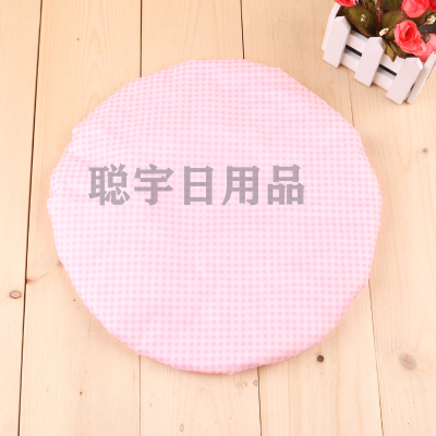 Congyu Daily Necessities Household Fashion Plaid Hair-Drying Cap Wholesale