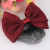 Korean Hair Accessories Professional Flower Hairpin Fabric Bow Stewardess Bank Staff Hair Net Bag Factory Direct Sales