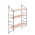 Nordic Instagram Style Pine Three-Layer Storage Rack Kitchen Bathroom Bathroom Wall Storage Rack Home Wall Decoration