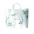 Fashion Clothing Store Bag Ins Green Leaf Gift Bag Plastic Handbag Shopping Women's Clothing Bag Custom Logo