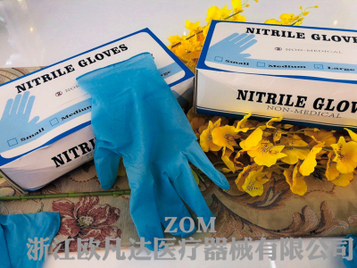 Blue Civil Nitrile Glove HAVE STOCK