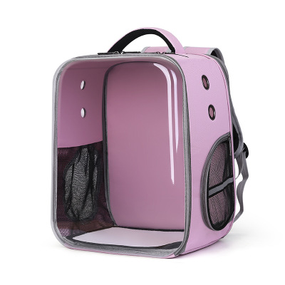 Pet Cat Supplies Factory Direct Sales Foldable Cat Bag Space Capsule Portable Transparent Cat Backpack