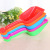 Pet Supplies Cat Cleaning Supplies Candy-Colored Cat Head Type Plastic Cat Litter Scoop Multi-Grid Cat Shovel