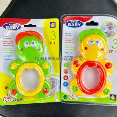 For Children and Kids Rattle Fun Toy Two-Color High Saturation Eye-Catching Color Three-Dimensional Touch Rich Design Baby Benefits