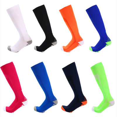 New Moving Socks Compression Socks Multi-Color Gradient Men and Women Stockings Performance Sock