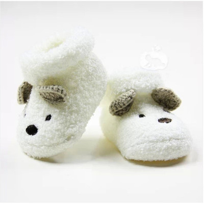 Factory Direct Sales Baby Socks Baby Cute Kid's Socks Extra Thick Fluffy Loop Break Neonatal Flanging Socks