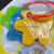 Children's Rattles Hanging String Small Fish Rattle Relief Starfish Small Fish Shape High Saturation Meiko Color Baby Puzzle Play