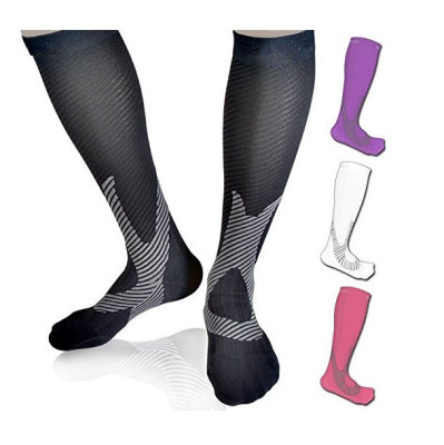 Hot Sale Nylon Silk Compression Stockings Leggings Running Men and Women Compression Adult Socks Korean Internet Celebrity Compression Stockings