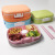 Portable Student Children's Bento Box Japanese Double-Layer Fruit Plate Creative Lunch Box Picnic Box