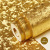 Gold Foil Waterproof Silver Thick Brushed Ceiling Golden Wallpaper Entertainment Bar KTV Background Wall PVC Wallpaper