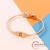 Japanese and Korean Simple Student All-Match Fashionmonger Titanium Steel Bracelet Female Non-Fading Mori Style Rose Gold European and American S · S · Xiao Yu