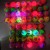 Manufacturer 6.5 Flash Digital Squeeze Squeeze And Sound Sound With Rope Elastic Ball With Whistle Massage Ball Luminous Toys