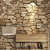 Retro 3D 3D Stone Wallpaper Simulation Stone Pattern Stone Coffee Shop Bar Restaurant Clothing Store PVC Wallpaper