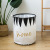 Zakka Cotton and Linen Storage Bucket Cotton and Linen Basket Box Bag Clothes Storage Box Waterproof Japanese Home Storage Folding