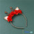 Christmas Headwear Headband Elk Hairpin Mori Fairy Style Girlfriend Gifts Cute Plush Hair Accessories Headband
