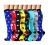 New Pressure Pattern Jacquard Weave Socks Cross-Border 15-30 Pressure Range Men and Women Long Tube Compression Sports Socks
