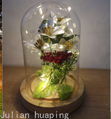 Micro Landscape Glass Cover, Simulated Pergola, Iron Lantern Vase, Glass Jewelry Box, Glass Vase