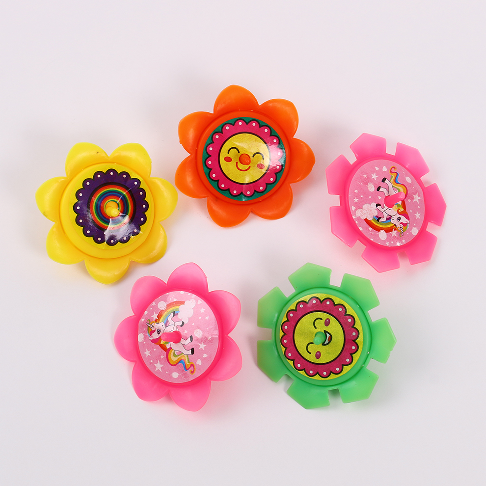 创意塑料手转小陀螺减压儿童益智玩具幼儿园毕业礼物学生活动礼品