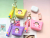Cartoon PVC Pretty Girl Coin Purse Schoolbag Pendant Accessories Storage Car Key Chain Ornaments Anime Key