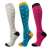 Amazon Cross-Border Supply Jacquard Sports Muscle Strength Socks Professional Leggings Running Trapezoid Elastic Compression Socks