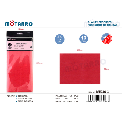 Multi-Functional Tissue Paper Multiple Colors ME030-1MOTARRO