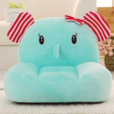 Lazy Cute Cartoon Plant Flower Animal Dual-Use Baby Learning Seat Children's Sofa Removable and Washable Portable