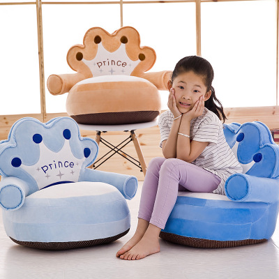 Removable and Washable Multifunctional Crown Children's Sofa Admitted Bean Bag Tatami Electronic Kindergarten Toys for Children and Infants