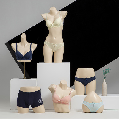 Underwear Mannequin Dummy Window Display Stand Swimsuit Push up Bra Half-Body Mannequin Half-Body Bra Model